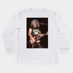 Dickie Peterson Blue Cheer Photograph Kids Long Sleeve T-Shirt